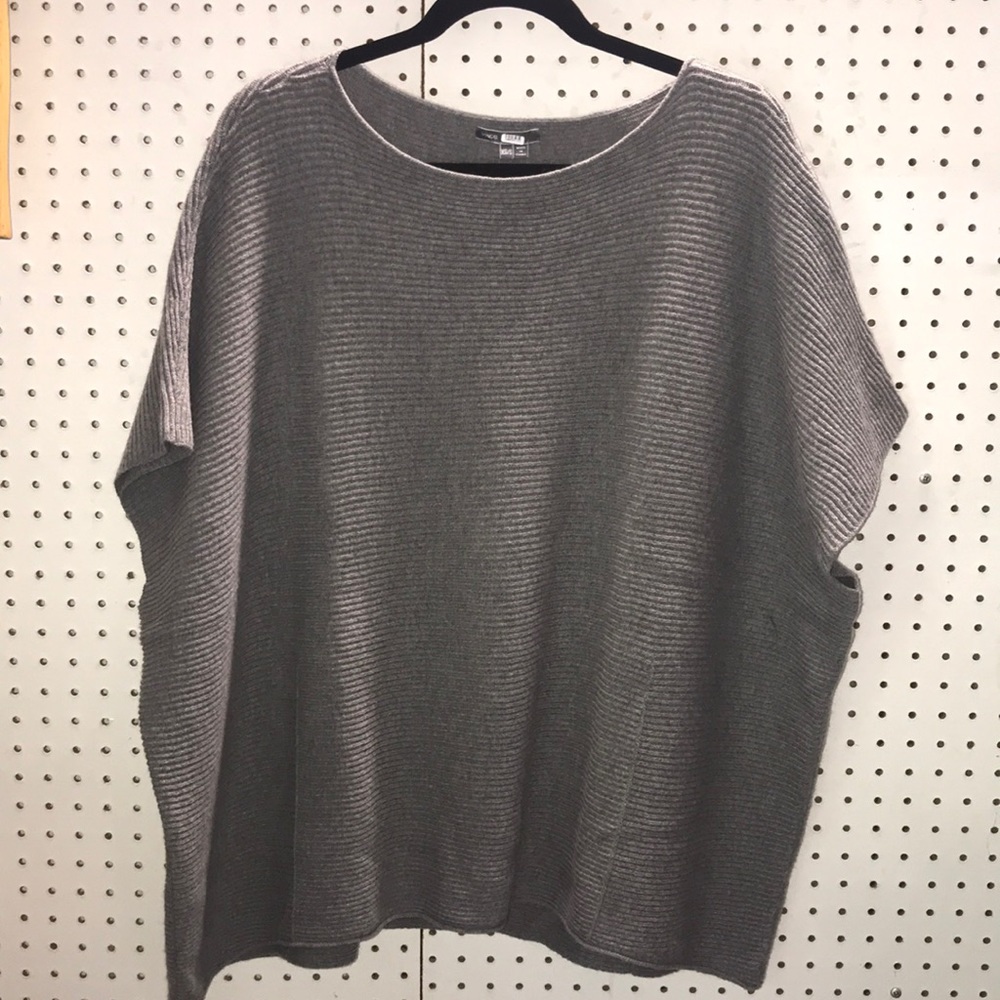 Vince wool/cashmere poncho